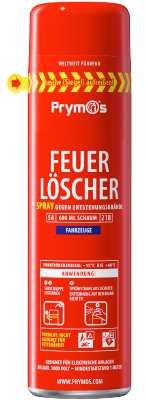 Feuerlöschspray Fahrzeuge