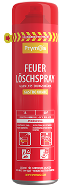 Feuerlöschspray - Gastronomie