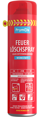 Feuerlöschspray - Werkstatt