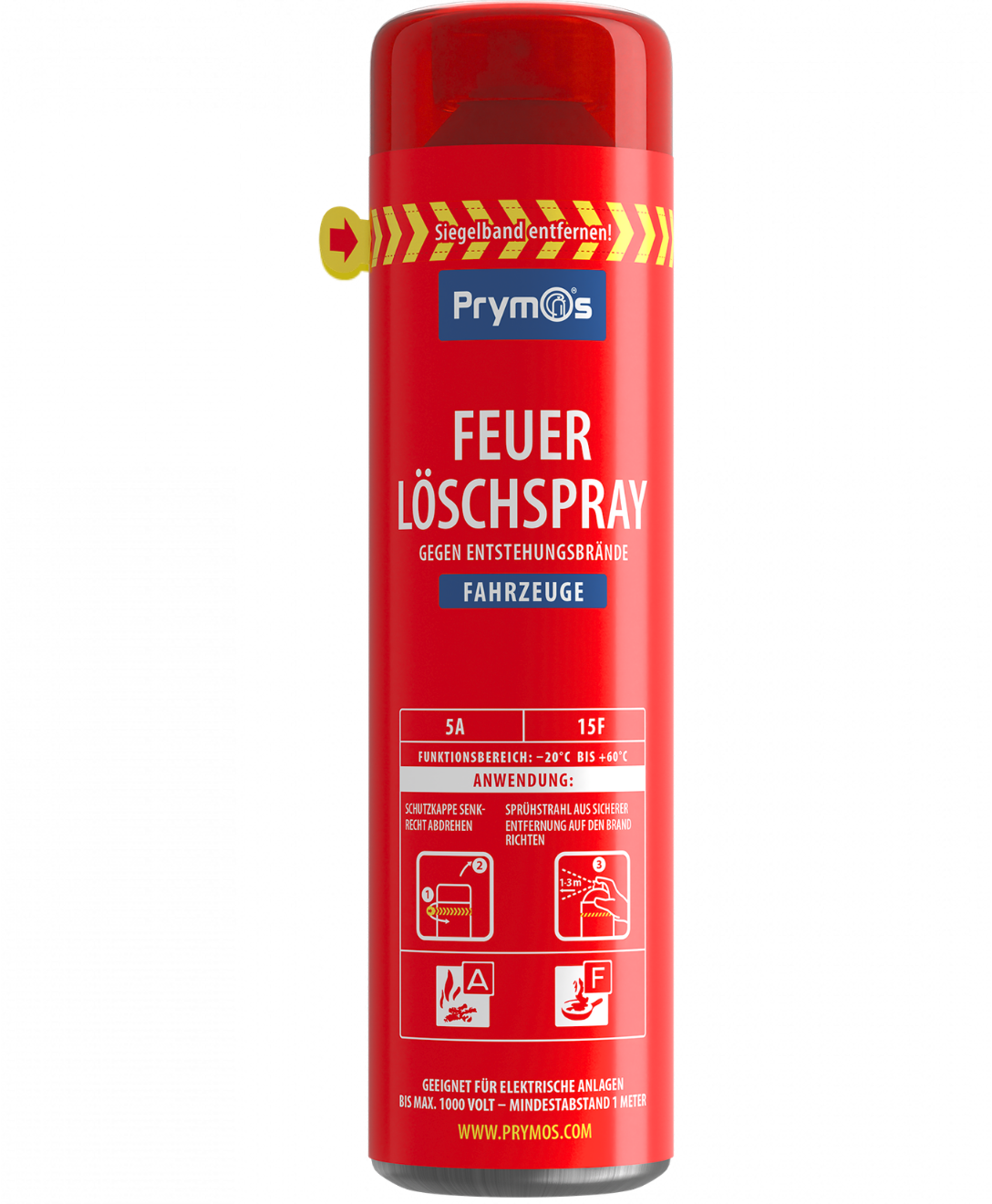 Feuerlöschspray Fahrzeuge, 5A, 15F, 600ml