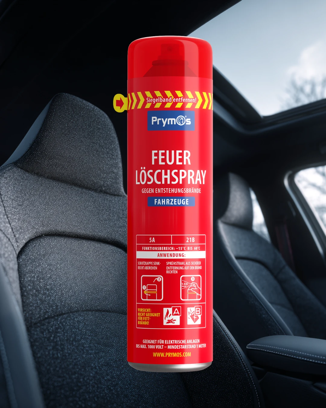 Feuerlöschspray Fahrzeuge, 600ml