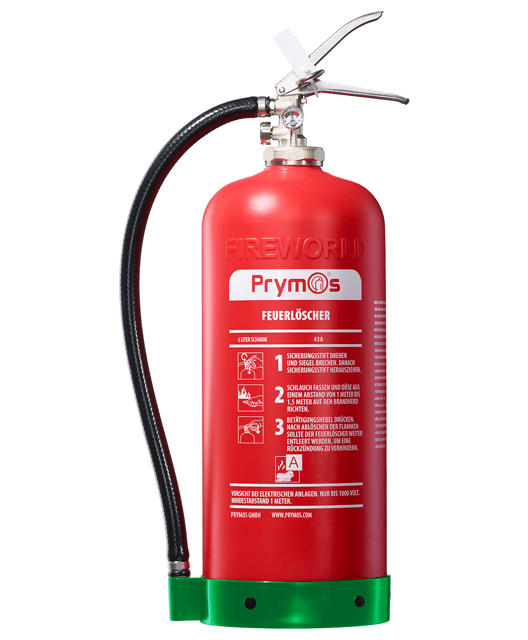 PM10-S6/43A Feuerlöscher 6 Liter fluorfreier Schaum