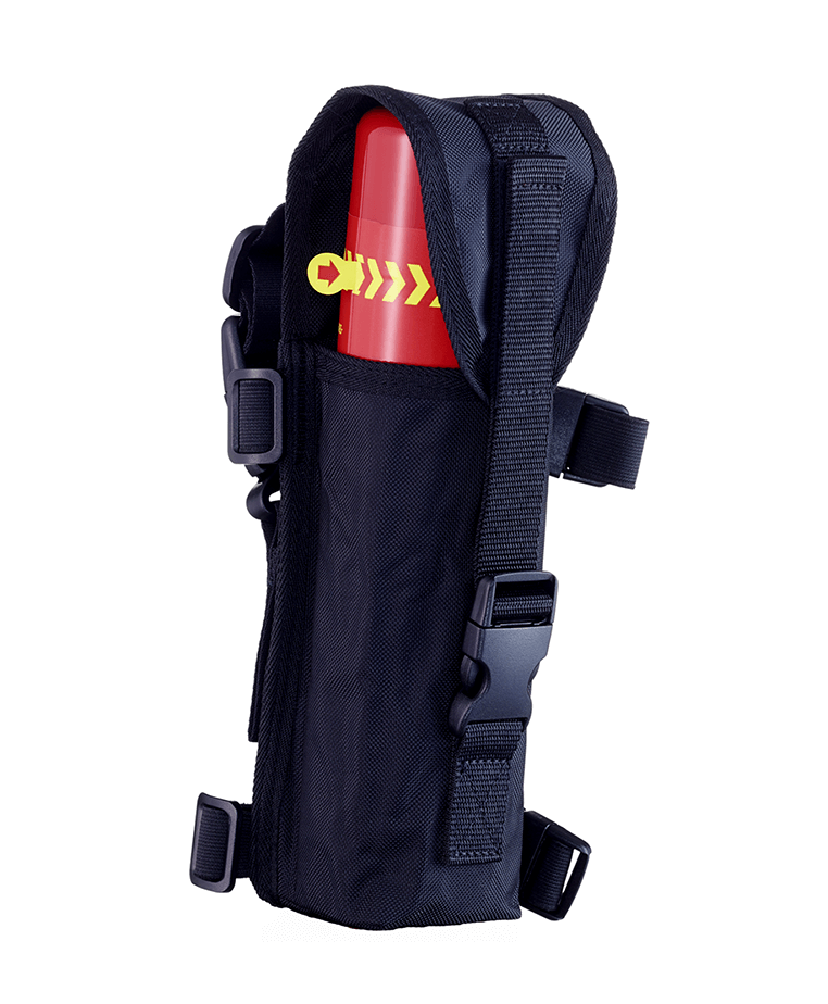 Beinholster schwarz