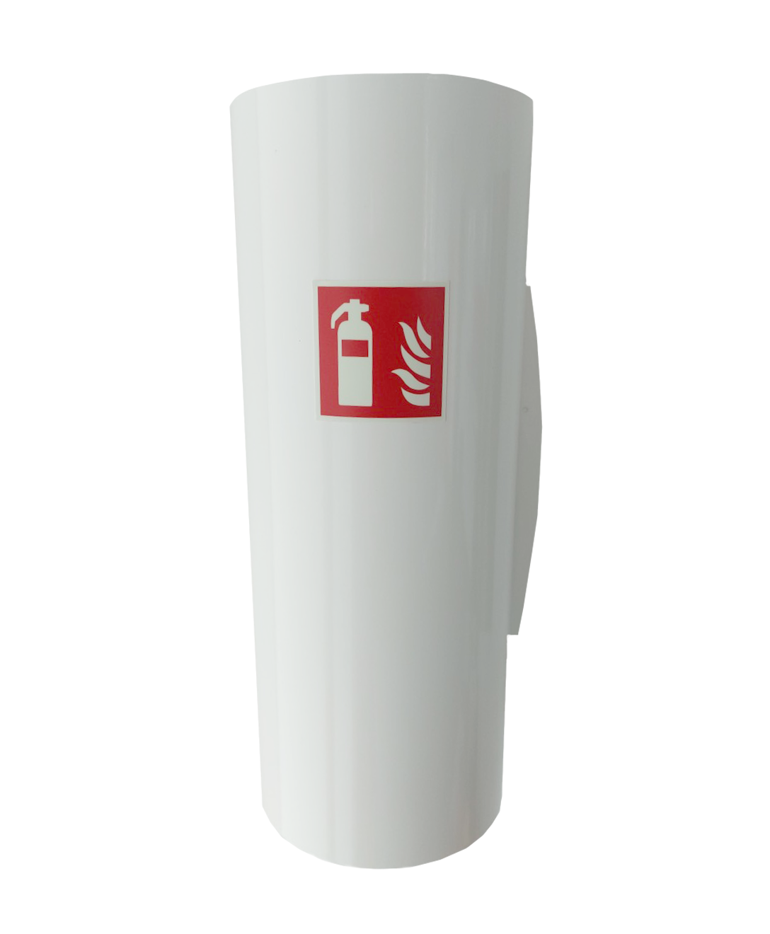 Einhausung für 1 FLS, pulverbeschichtet Reinweiß RAL 9010 Einhausung für 1 FLS, pulverbeschichtet Reinweiß RAL 9010