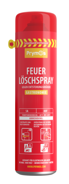Feuerlöschspray Gastronomie, 600ml, 5A, 40F